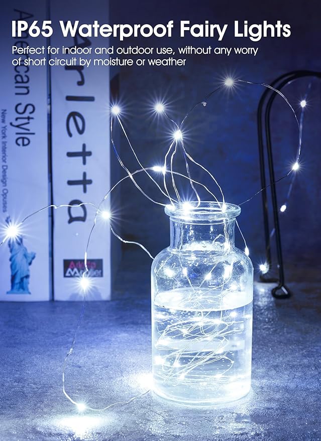 Brightown 24 Pack Fairy Lights Battery Operated - 7Ft 20 Led Mini String Lights - Image 5