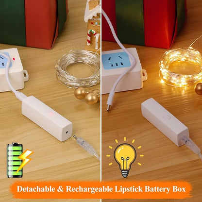 Lakumu Mini Fairy Lights Battery Operated, Twinkle Lights - Image 3