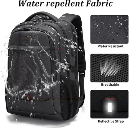 DUSLANG 17 Inch Laptop Backpack - Image 2
