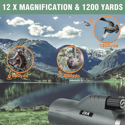 12x56 High Power Monocular Telescope - Image 5