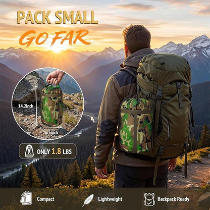 Insulated Camping Blanket | Military Poncho Liner - Image 6