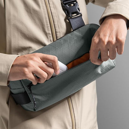 tomtoc Compact EDC Sling Bag 3L-10L, Minimalist Crossbody Bag Chest Shoulder - Image 2