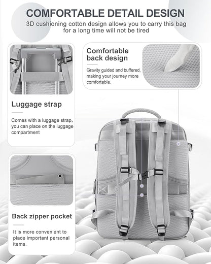 coowoz Large Travel Backpack Carry On - Image 5