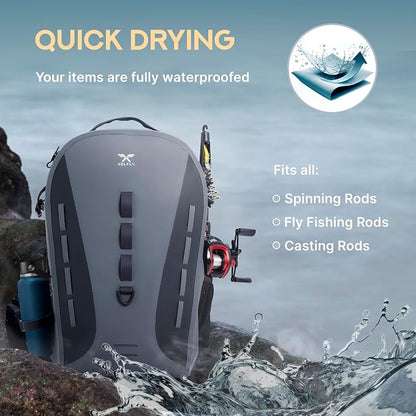 Xelfly Waterproof Fishing Backpack G2 - Image 7
