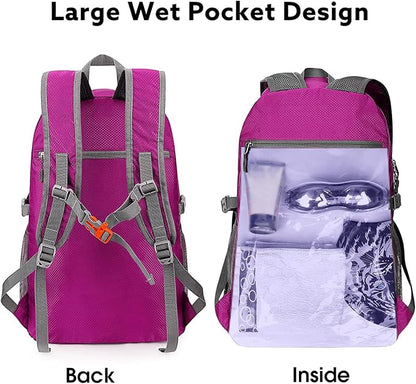 G4Free 40L Lightweight Packable Hiking Backpack, Waterproof Travel Daypack - Image 2
