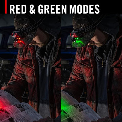 Coast® FL85R 1000 Lumen Tri-Color Focusing Rechargeable LED Headlamp, Built-in - Image 7