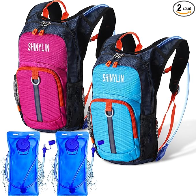 Shinylin 2 Pcs Kids Hydration Backpack by Shinylin