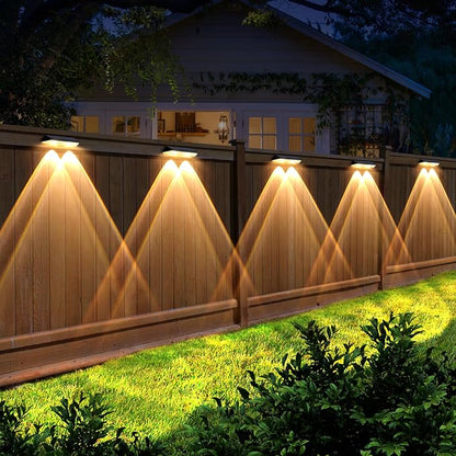 LIANGLOME Solar Fence Lights - Image 2