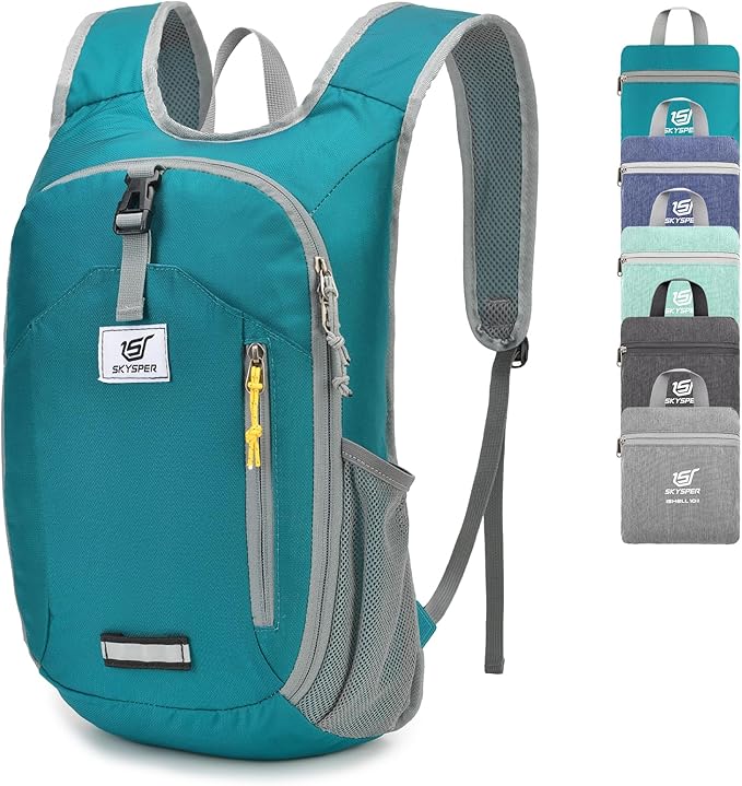 SKYSPER 10L Hiking Backpack Small Foldable Daypack Packable Lightweight Hiking by SKYSPER