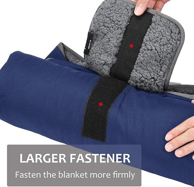Tirrinia Large Waterproof Outdoor Blanket, Soft Warm Windproof Stadium Blanket - Image 4