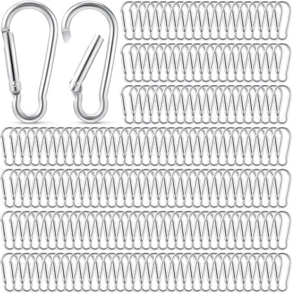 Yaocom 300 Pcs 2" Carabiner Bulk Small Carabiner Clip by Yaocom