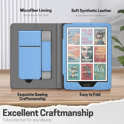 TNP Stand Case with Strap for Kindle Paperwhite 12th Gen 2024 / Kindle - Image 6