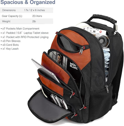 Boavan Laptop Backpack for men, 15.6 inch Laptop Bag - Image 2