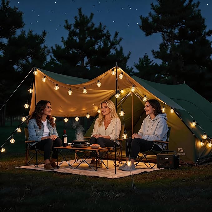 RTTY Outdoor String Lights 50 FT, Patio Light - Image 8