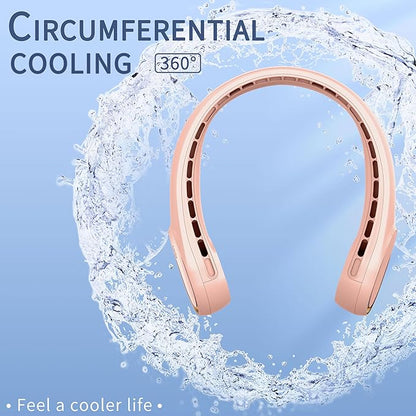 FrSara Neck Fan, Portable Personal Fan Strong Wind, Air Volume, 360° Cooling - Image 5