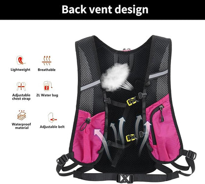 DOJUNS Hiking Backpack Lightweight Travel Backpack 20L Waterproof Hiking - Image 2