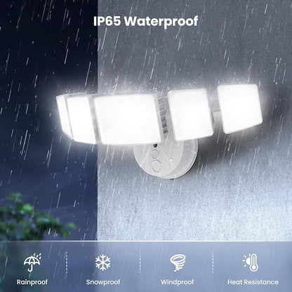 Onforu 150W LED Flood Lights Outdoor, 15000LM Brightness Security Light Switch - Image 6