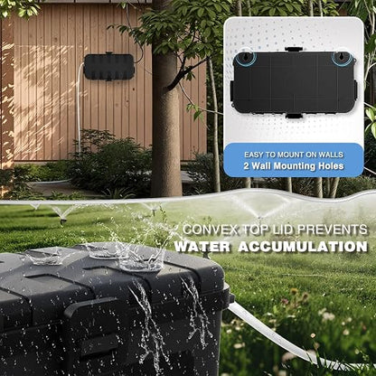 Flemoon Medium Outdoor Electrical Box, ETL Certified IP54 Waterproof Extension - Image 8