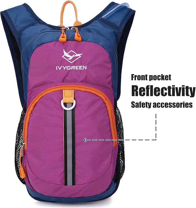 Ivygreen Kids Hydration Backpack, Hiking Backpack - Image 2