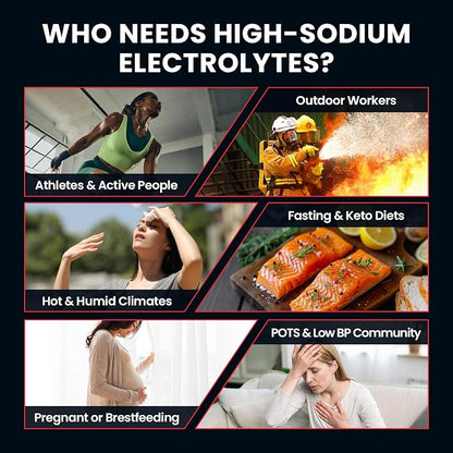 Venture Pal High Sodium Sugar Free Electrolytes Powder Packet, Zero Calories - Image 5