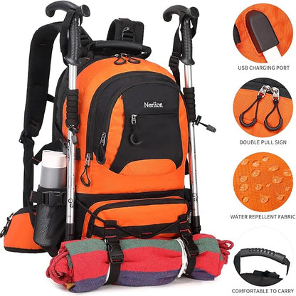 Nerlion 40L Hiking Backpack Travel Backpack - Image 2