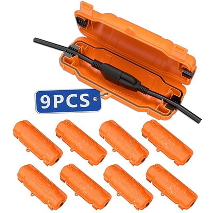 9 Pack Outdoor Extension Cord Safety Cover by Unknown
