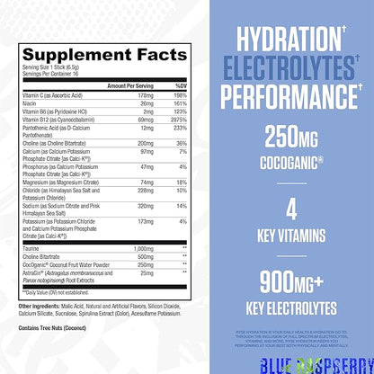 RYSE Hydration Electrolyte Powder Drink Mix Packets - Image 2