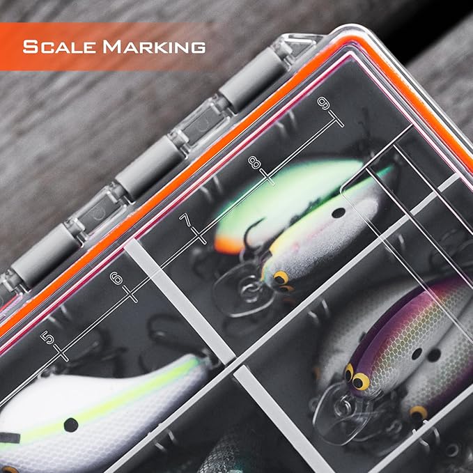 KastKing HyperSeal Waterproof Tackle Box, 3600 and 3700 Tackle Trays, Fishing - Image 4