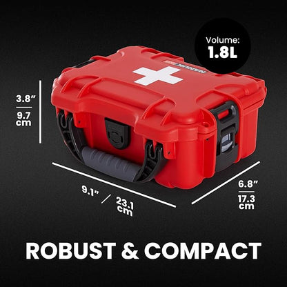 NANUK 903 - Small Waterproof First Aid Kit 78pcs – Pre-Stocked First Aid - Image 6