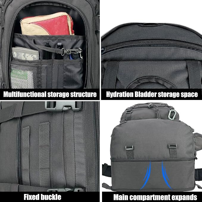 Miramrax Tactical Backpack Military Army Daypack - Image 8