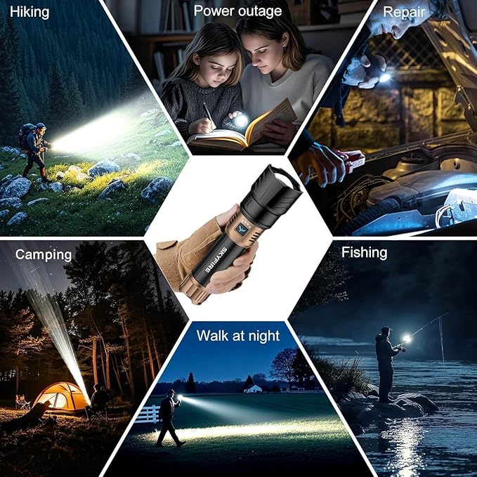 SKYFIRE LED Flashlights High Lumens - Image 8