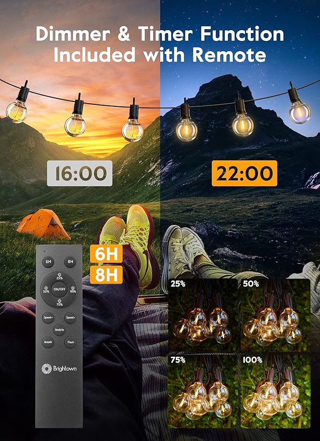 Brightown Outdoor String Lights - Image 6