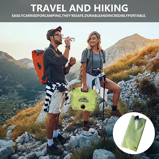 Collapsible 8L Water Storage Bag, BPA-Free Portable Folding Water Jug - Image 6