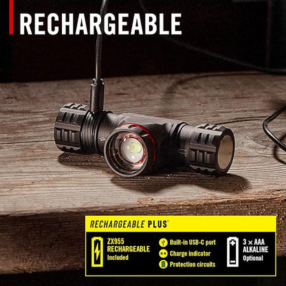 Coast® XPH34R 2700 Lumen USB-C Rechargeable-Dual Power LED Headlamp withPURE - Image 9