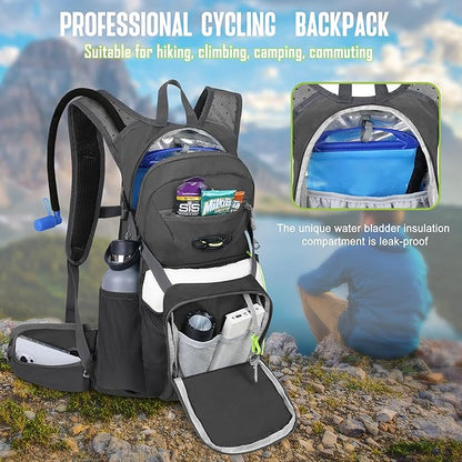 N NEVO RHINO Hydration Backpack, 18L Multipurpose Hiking Backpack - Image 3