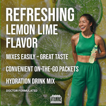 Dr. Price’s Electrolytes Powder Packets – Lemon Lime, 30 Packs | Sugar Free - Image 6