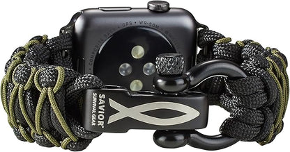Savior Survival Gear Paracord Watch Band by SaviorSurvivalGear