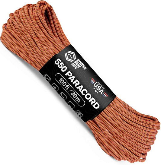 Atwood Rope MFG Color Changing 550 Paracord 100 Feet 7-Strand Core Nylon by AtwoodRopeMFG