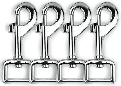 Garwor Heavy Duty Chrome Swivel Snap Hooks by Garwor