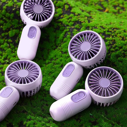 Rossesay 6 Pcs Mini Portable Fan Bulk Cute Handheld Lightweight Small Little - Image 7