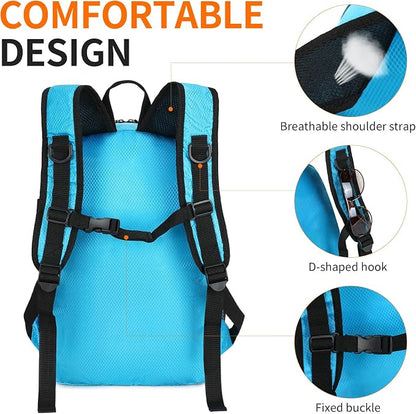 Small Hiking Backpack 35L Travel Lightweight Hiking Packable Daypack - Image 8