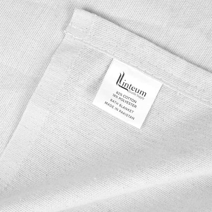 Linteum Textile Cotton Blended Hospital Patient Bath Blanket, Bed Bath Sheet - Image 5
