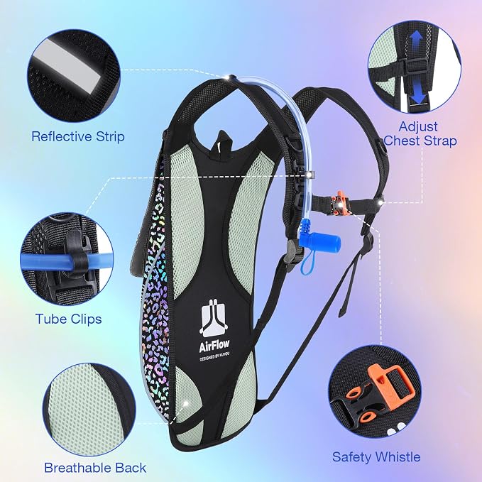 Rave Hydration Pack, Hydration Backpack - Image 4