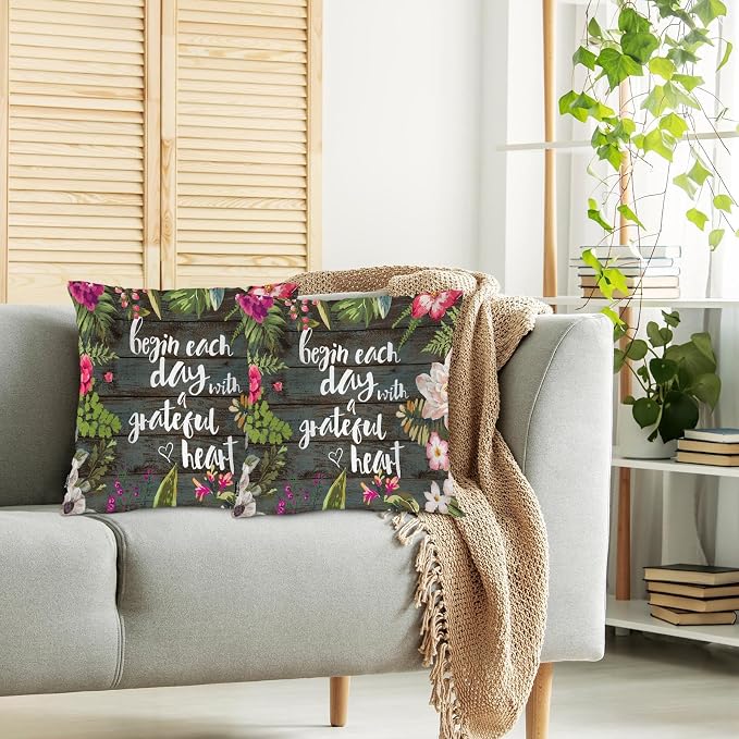 Swono Funny Quote 2Pcs Throw Pillow Covers - Image 2