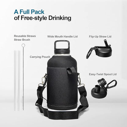 Coolflask 64 oz Insulated Water Bottle - Image 6