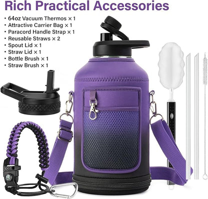 DYSANKY Insulated Water Bottle | Thickened Stainless Steel Vacuum Metal | - Image 2