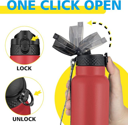 Han's Bottle Sports Water Bottle - 32 Oz - Image 4