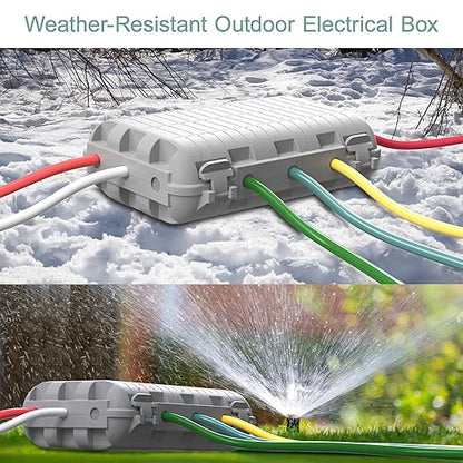 Outdoor Waterproof Electrical Box, Large Extension Cord Cover Plug Protector - Image 5