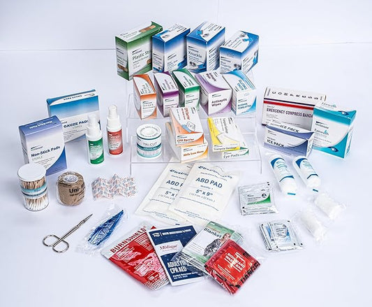 Class-A First Aid Refills Supplies Without Cabinet | Essential Medications by HomePage