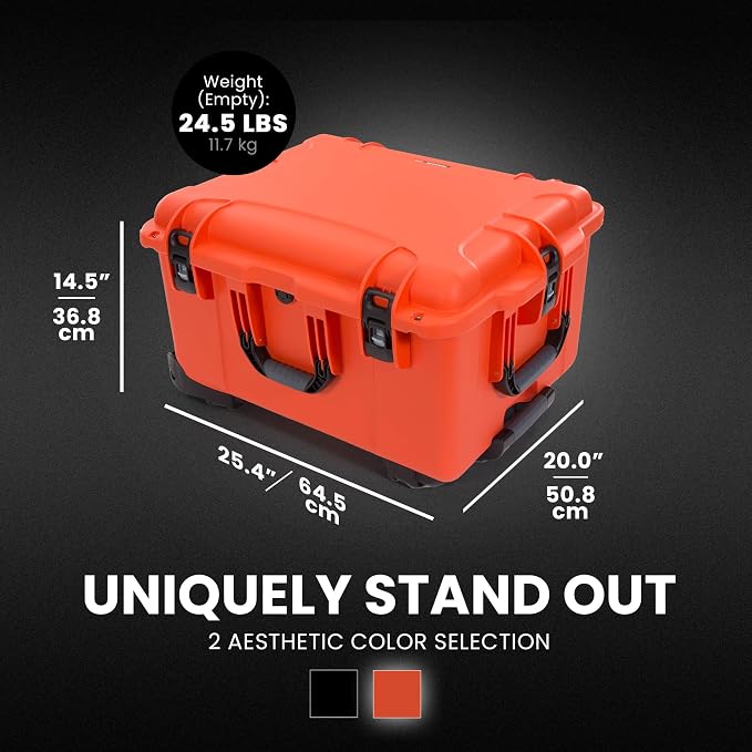 NANUK Trail 80 – 79L Waterproof Storage Box – Wheeled & Modular Cargo Case - Image 4